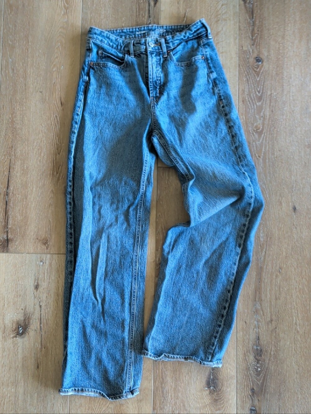 High Rise Stretch Wide Leg Sz 4